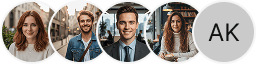 토바린 거래 리뷰 섹션에 표시된 다수의 투자자 프로필 아바타